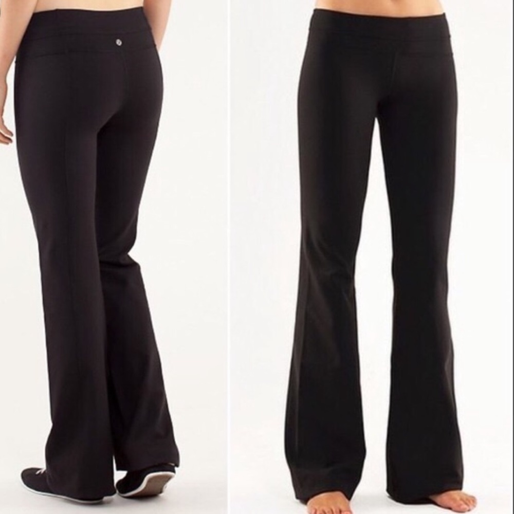 Lululemon yoga pants black size 6